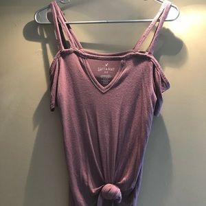American Eagle off the shoulder top